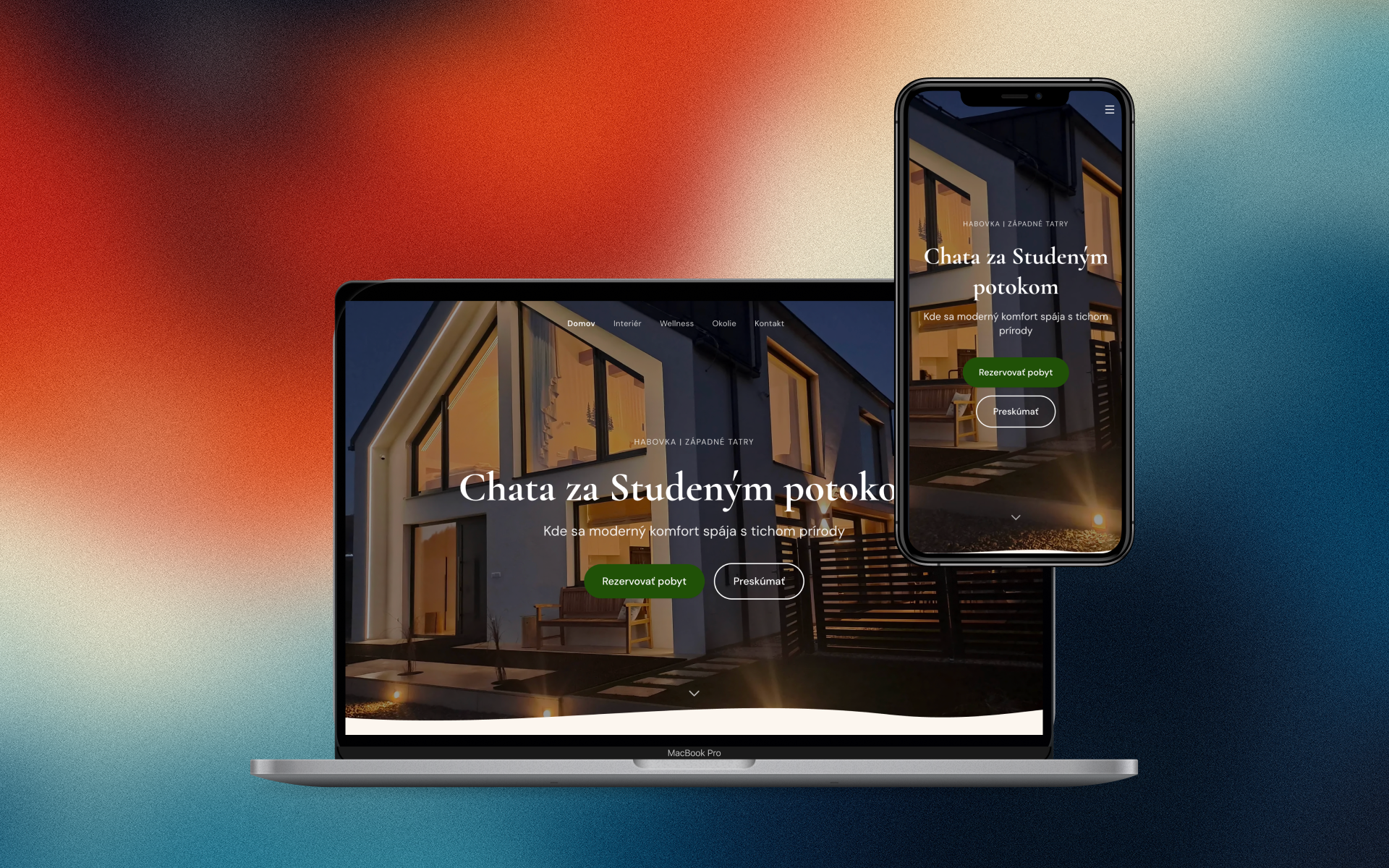 Chata za Studeným potokom - Luxusná horská chata